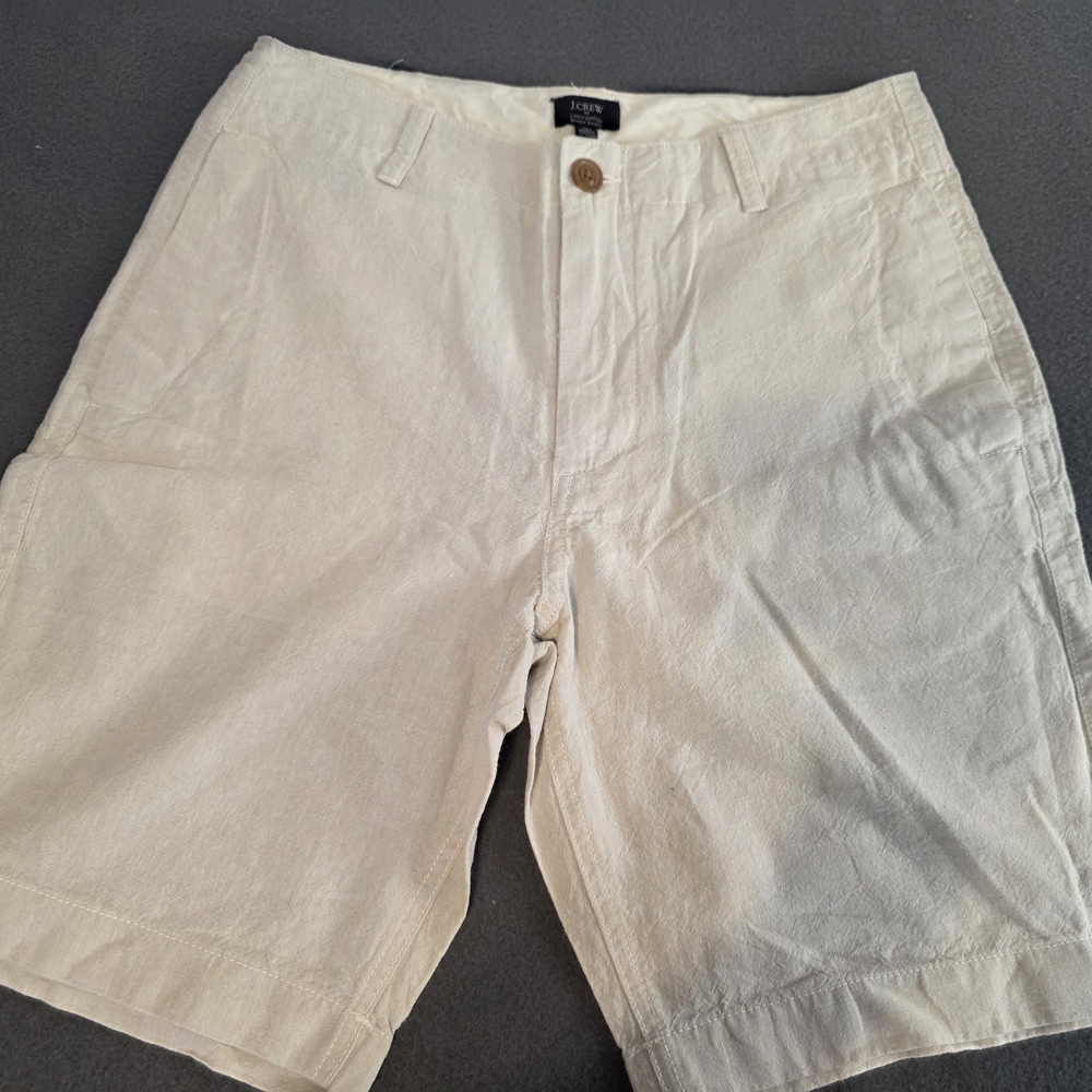 J. Crew Men’s Cream Shorts